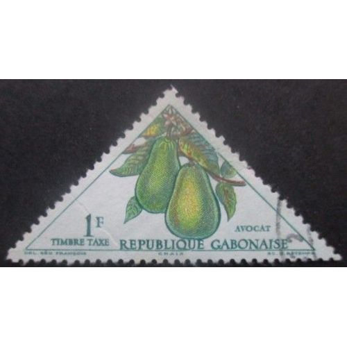 Gabon Taxe N°37 Avocats Oblitéré