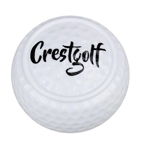 Balle D'entraînement De Golf Plate Portable Balles De Practice Légères À Deux Couches