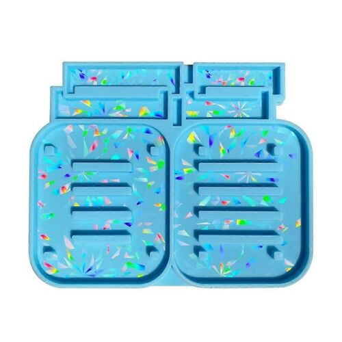 Coaster Storage Stand Moules En Silicone Moule En Cristal Époxy Moule En Résine Holographique