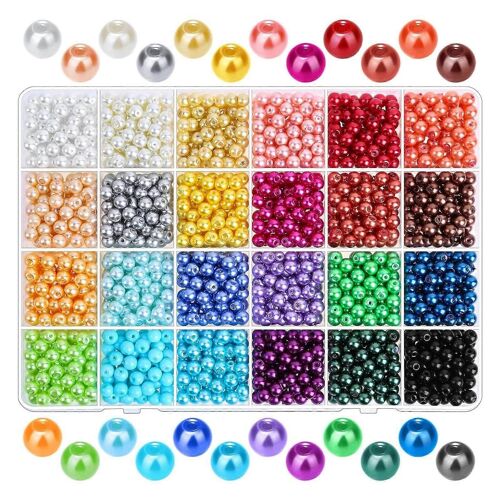 Perles Assortiments Kit Perles D'espacement Pour Adulte Diy Bracelet Boucle D'oreille 1680pcs