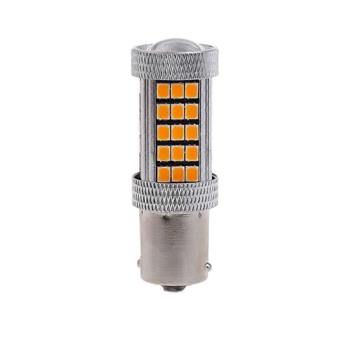 Lampe 1156 Ba15s 63 Smd Led Mini Projecteur Lentille Automobles Ampoule Phare 12v