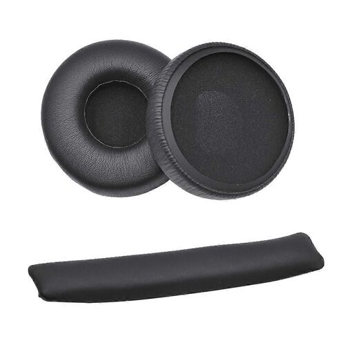 Bandeau en cuir Coussin Coussinets d'oreille Housse pour casque Synchros E40BT E40