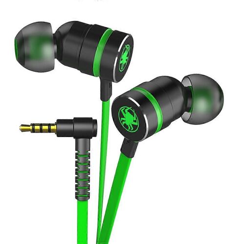 Casque mobile filaire intra-auriculaire de mode avec micro ordinateur prend en charge le casque