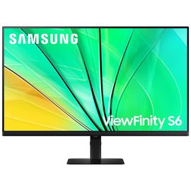 Samsung ViewFinity S6 S32D600EAU - S60UD Series - écran LED - 32" - 2560 x 1440 QHD @ 100 Hz - IPS - 350 cd/m² - 1000:1 - HDR10 - 5 ms - HDMI, DisplayPort - noir