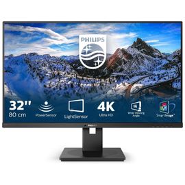 Philips 328B1 - Écran LED - 32" (31.5" visualisable) - 3840 x 2160 4K @ 60 Hz - VA - 350 cd/m² - 3000:1 - 4 ms - 2xHDMI, DisplayPort - haut-parleurs - texture noire