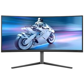 Philips Evnia 6000 34M2C6500 - Moniteur OLED - jeux - incurvé - 34" - 3440 x 1440 WQHD @ 175 Hz - 1000 cd/m² - 1000000:1 - DisplayHDR 400 True Black - 0.03 ms - 2xHDMI, DisplayPort - ardoise...