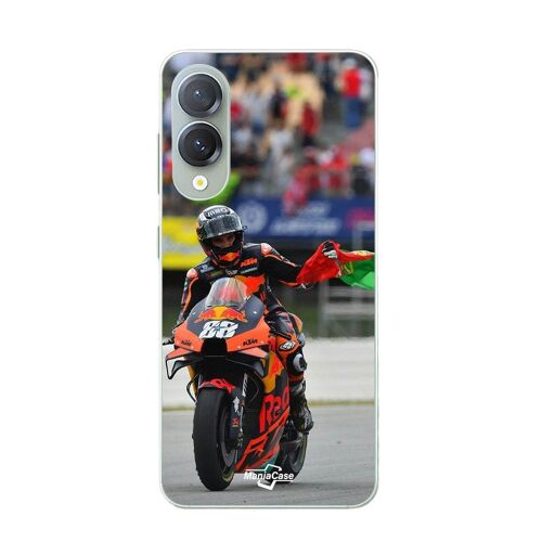 Coque Pour Samsung Galaxy S25 Edge Miguel Oliveira Moto Gp Drapeau Portugal