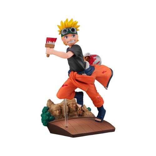 Naruto G.E.M. Series - Statuette Naruto Uzumaki Go! 15 Cm (Avec Cadeau)