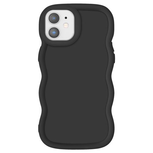 Coque pour iPhone 11 Silicone Antichoc série Candy Noir