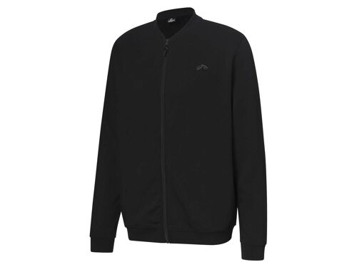 Crivit Sweat Zippé Homme (Xl, Noir)