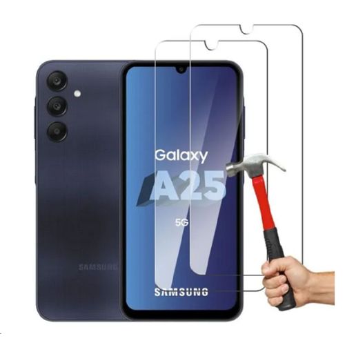 Hqselection® Lot De 2 Verre Trempé Pour Samsung Galaxy A25 5g, M34 5g .Film De Protection D'écran Transparent - Anti Rayures - Ultra Résistant Dureté 9h