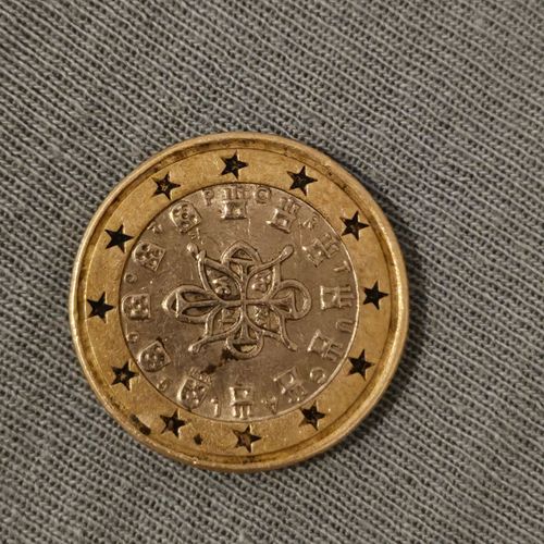Pièce De Monnaie (1 Euro, Portugual, 2005)