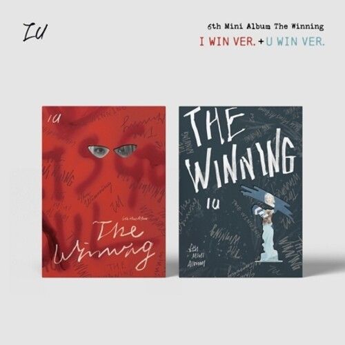 Iu - The Winning - Random Cover - Incl. Photobook, Mugshot Photocard, Hidden Message Card, Photocard, Crossword Puzzle Postcard, Logo Sticker + Accordion Photocard [Compact Discs] Postcard, Photo Book, Photos, Stickers, Asia - Import