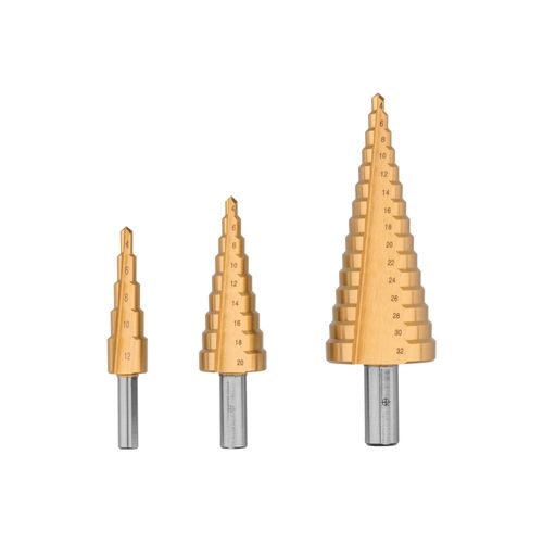 PARKSIDE® Set de forets spéciaux PSB 6 A1 (foret étagé, 3 pces)