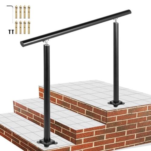 Rampe Escalier Extérieur - VEVOR - 91cm Main Courante Escalier Alliage d'aluminium