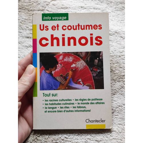 Us Et Coutumes Chinois