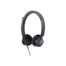 Dell Pro Stereo Headset WH3022 - Micro-casque - filaire - USB - Certifié pour Microsoft Teams, certifié Zoom