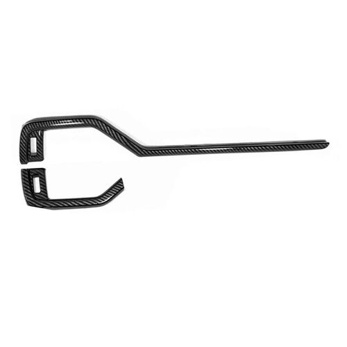 Couverture De Bande De Garniture De Sortie D'air Latérale De Tableau De Bord Pour Toyota Rav4 2019 2020 2021 2022, Accessoires D'intérieur En Fiber De Carbone