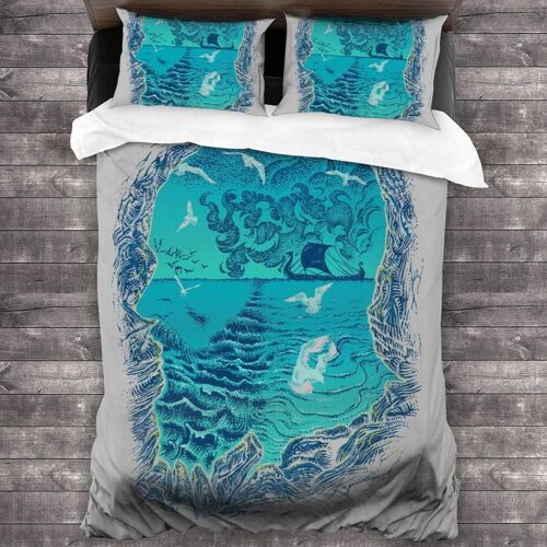 Vikings Ragnar Lothbrok I Am War Pi¿¿Ces Ensemble De Literie Housse De Couette D¿¿Coratif Pi¿¿Ces Ensemble De Literie Avec Taies D'oreiller