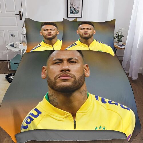 Patrick Mahomes Comforter Set Football Superstar Bedding Adult Youth Microfiber Piece Set ( Duvet Cover + Pillowcases) (A,Xcm/Xcm*)