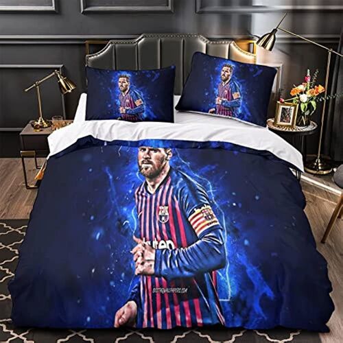 Patrick Mahomes Comforter Set Football Superstar Bedding Adult Junior Microfiber - Polyester Piece Set ( Comforter + Pillowcases) (A,Xcm/Xcm*)