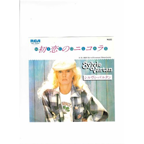 45 Tours Sylvie Vartan Japon Nicolas/Merveilleusement Désenchantée