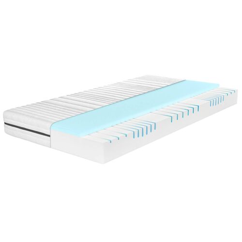 LIVARNO home Matelas en mousse froide Comfort, 7 zones, H2/H3 (H2, 160 x 200)