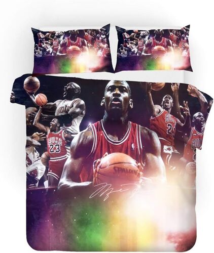 Ensemble De Housse De Couette Pièces Fashion Basketball Michael Jordan Ensemble De Literie Pour Enfants Adolescents Sur Mesure Design Quilt Cover Et
