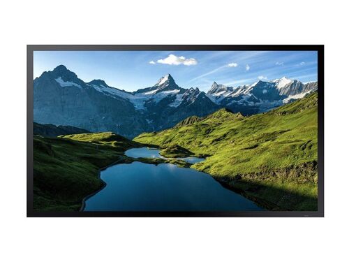 Samsung OH55A-S - Classe de diagonale 55" écran LCD rétro-éclairé par LED - signalisation numérique extérieur - soleil total - Tizen OS 1920 x 1080 - éclairage périphérique