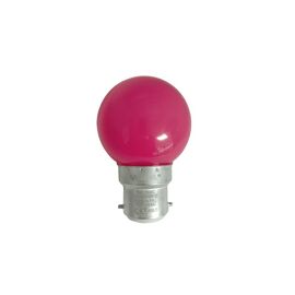 Ampoule Led - Led B22 Deco - Rose - 0,5 Watts - Intérieur/Extérieur - Design Contemporain