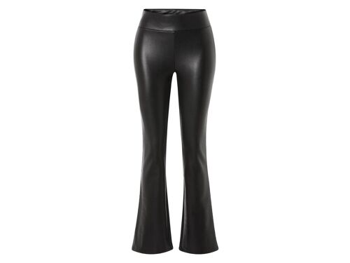Esmara® Legging Effet Cuir Femme (Pantalon Évasé, 38)
