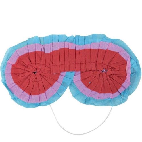 Masque Bandeau Pour Piñata Bleu, Rouge Et Fuchsia - Ptit Clown - Ref/82089 - Enfant - Mixte - Garantie 2 Ans