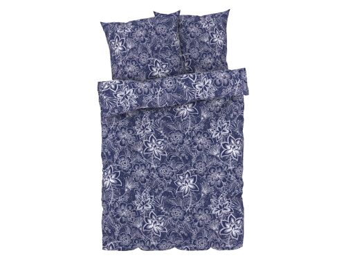 Livarno Home Parure De Lit En Percale, 240 X 220 Cm (Fleurs)