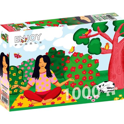 Puzzle 1000 Pièces Enjoy - Yoga Dans Le Parc