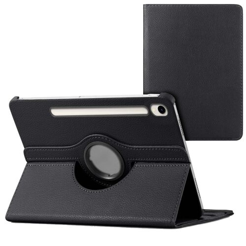 imoshion Coque tablette rotatif à 360° Samsung Galaxy Tab S9 11.0 pouces / S10 Lite / S10 FE / S9 FE 10.9 pouces Noir