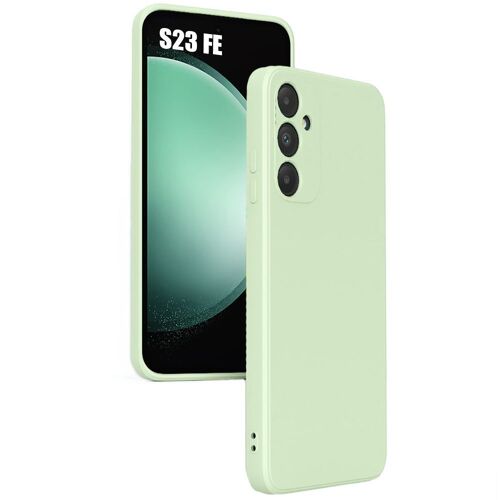Coque pour Samsung Galaxy S23 FE (pas pour S23) Protection Ultra Slim Antichoc Anti-Rayures - Vert - BOOLING