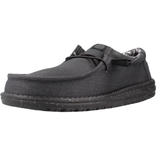 Hey Dude Wally Canvas Colour Noir