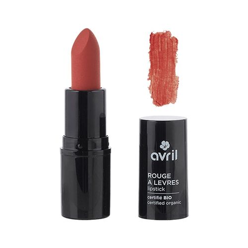 Avril - Rouge À Lèvres Certifié Bio - Orange Sanguine 