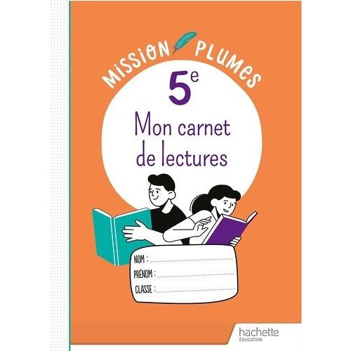 Mon Carnet De Lectures 5e Mission Plumes - Edition 2024