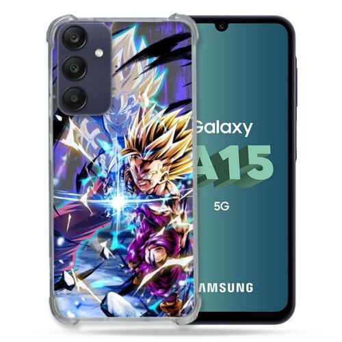 Coque Renforcée Pour Samsung Galaxy A15 4g / 5g Manga Dragon Ball Sangohan Duo