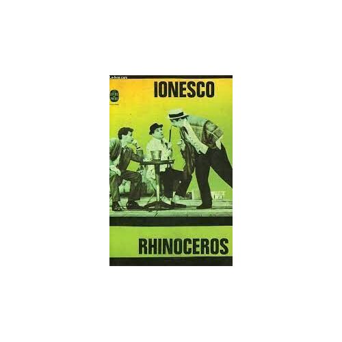 Rhinocéros - Ionesco (Livre De Poche, 1971)