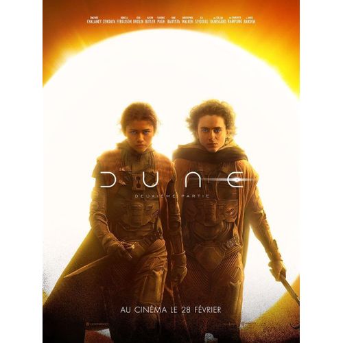Dune 2 / Affiche Cinéma Originale 120x160 Cm Roulée. Denis Villeneuve - Année 2024