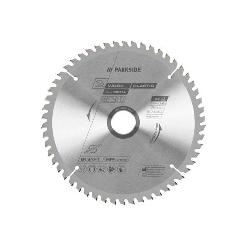 PARKSIDE® Lame de scie circulaire PKSB 1500 A1 (210 mm multi 54 dents)
