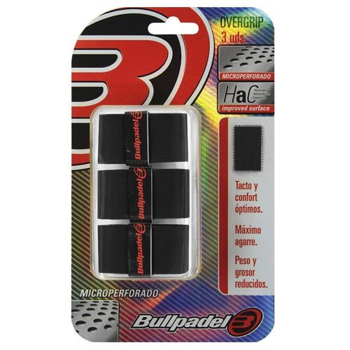 Bullpadel, 3x Surgrip - Noir