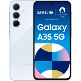 Samsung Galaxy A35 128 Go Bleu glacier exceptionnel