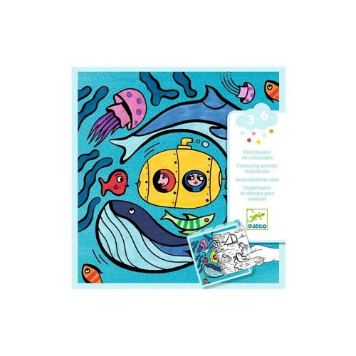 Dessin Et Coloriage Enfant Djeco Distributeur De Coloriage Océan