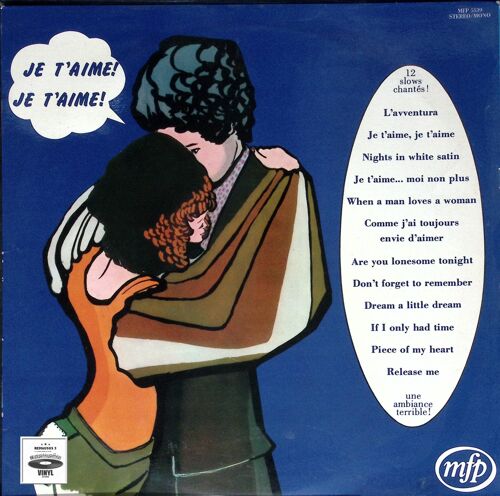 12 Slows Chantes - L'avventura - Je T'aime Je T'aime