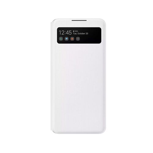 Coque D'origine Samsung Galaxy A42 5g Smart S View Blanche
