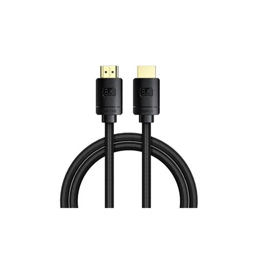 Câble HDMI vers HDMI Baseus Haute Définition 8K, 2m Noir