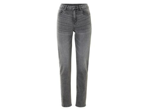 Esmara® Jean Droit Femme (Denim Gris, 36 (Regular))